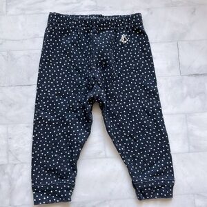 Petit Bateau Baby Girl’s Navy Polka Dotted Pants